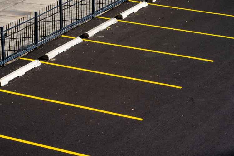 Parking lot cleaning