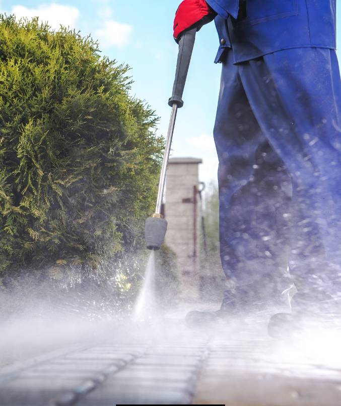 Pressure washing in Brisbane